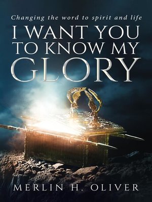 cover image of I Want You to Know My Glory